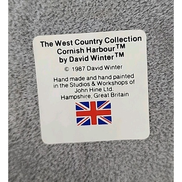 David Winter Cottages West Country Collection CORNISH HARBOR 1987 John Hine - Picture 10 of 10